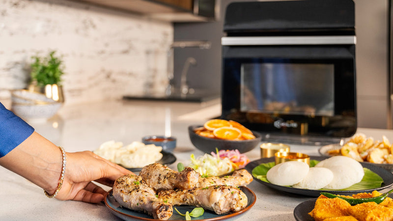 Kilig air fryer on a modern Indian kitchen countertop