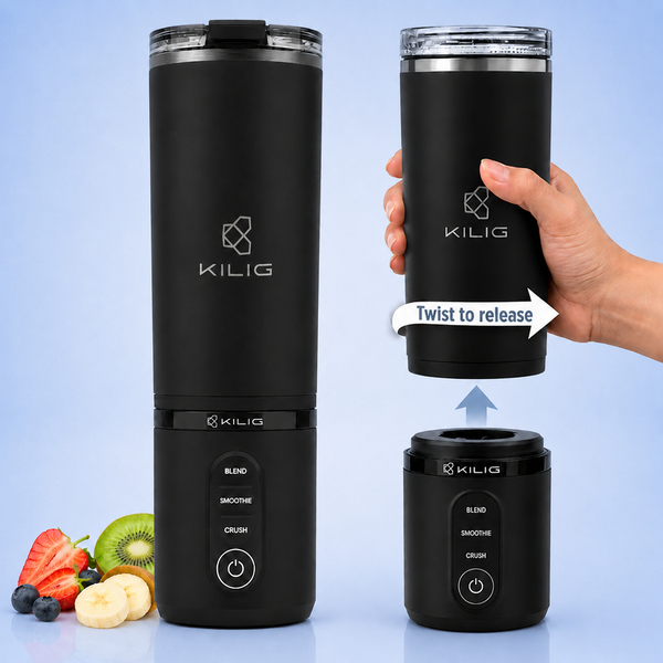 KILIG Vortex Blitz Stainless Steel portable blender