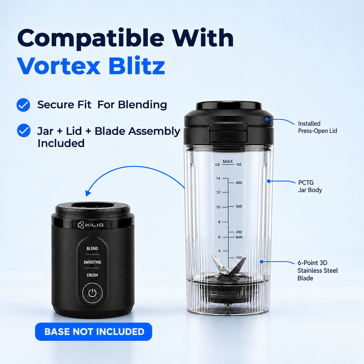 KILIG Vortex Blitz Plastic Jar