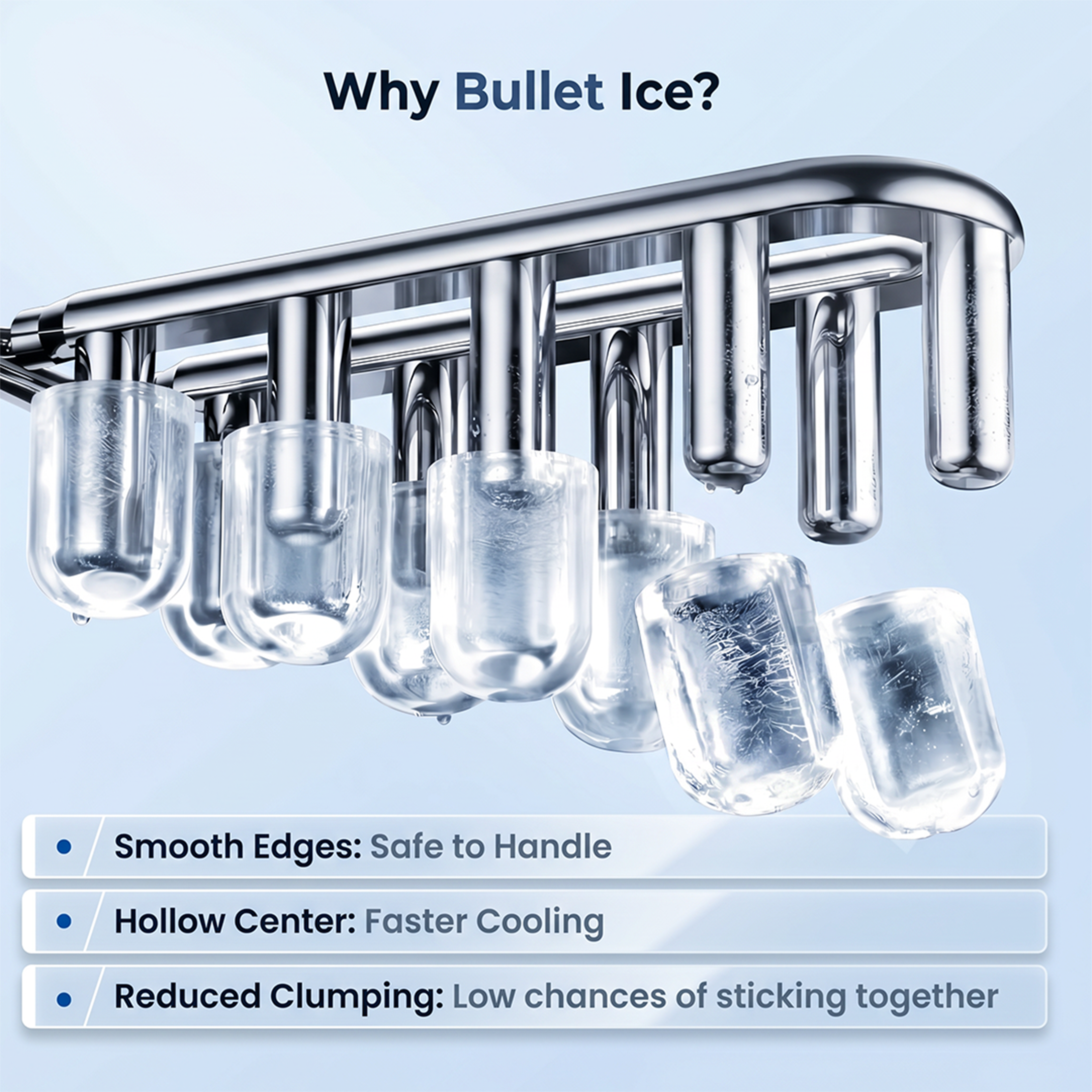 H01 Bullet Ice Maker