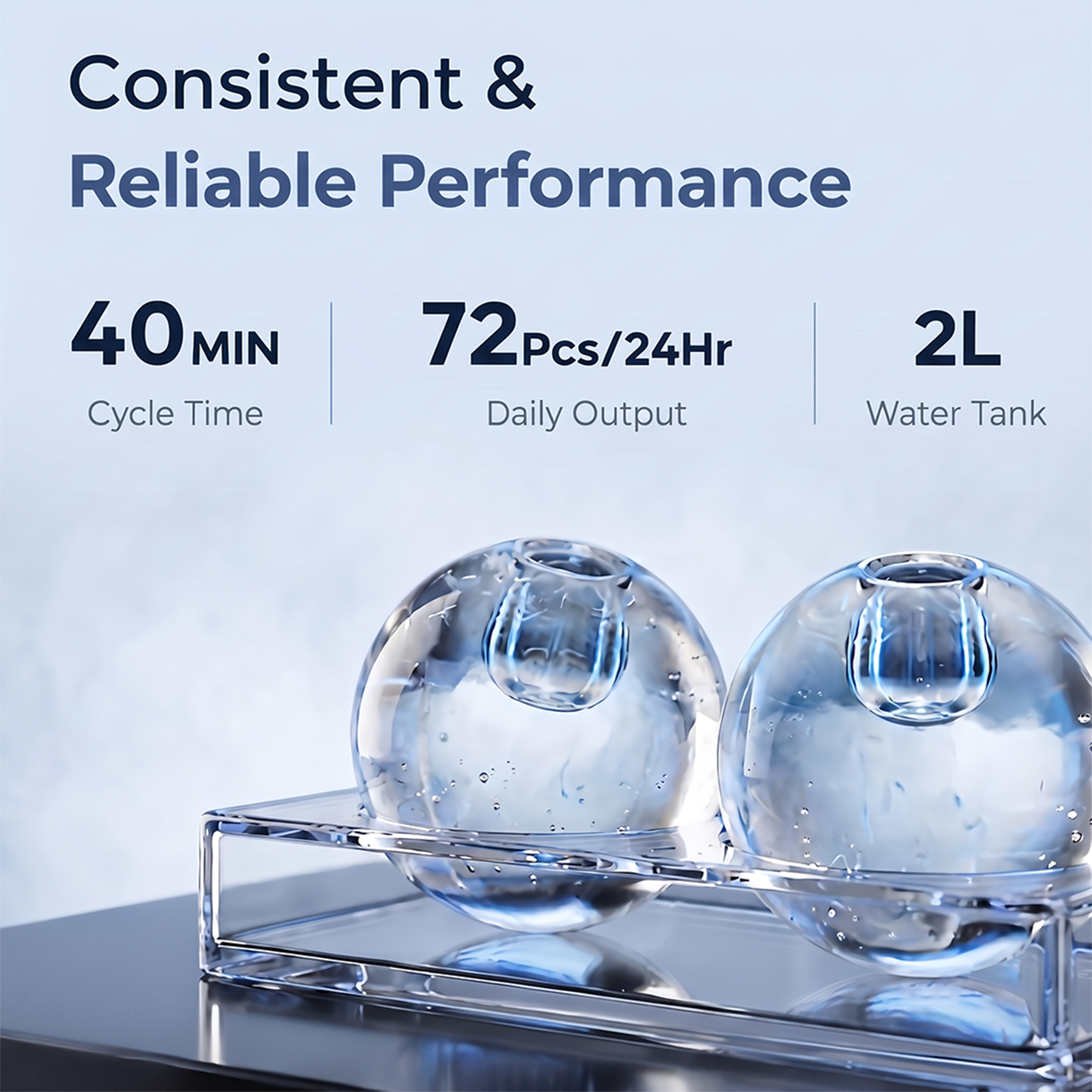 KILIG SP-01 Countertop Sphere Ice Maker