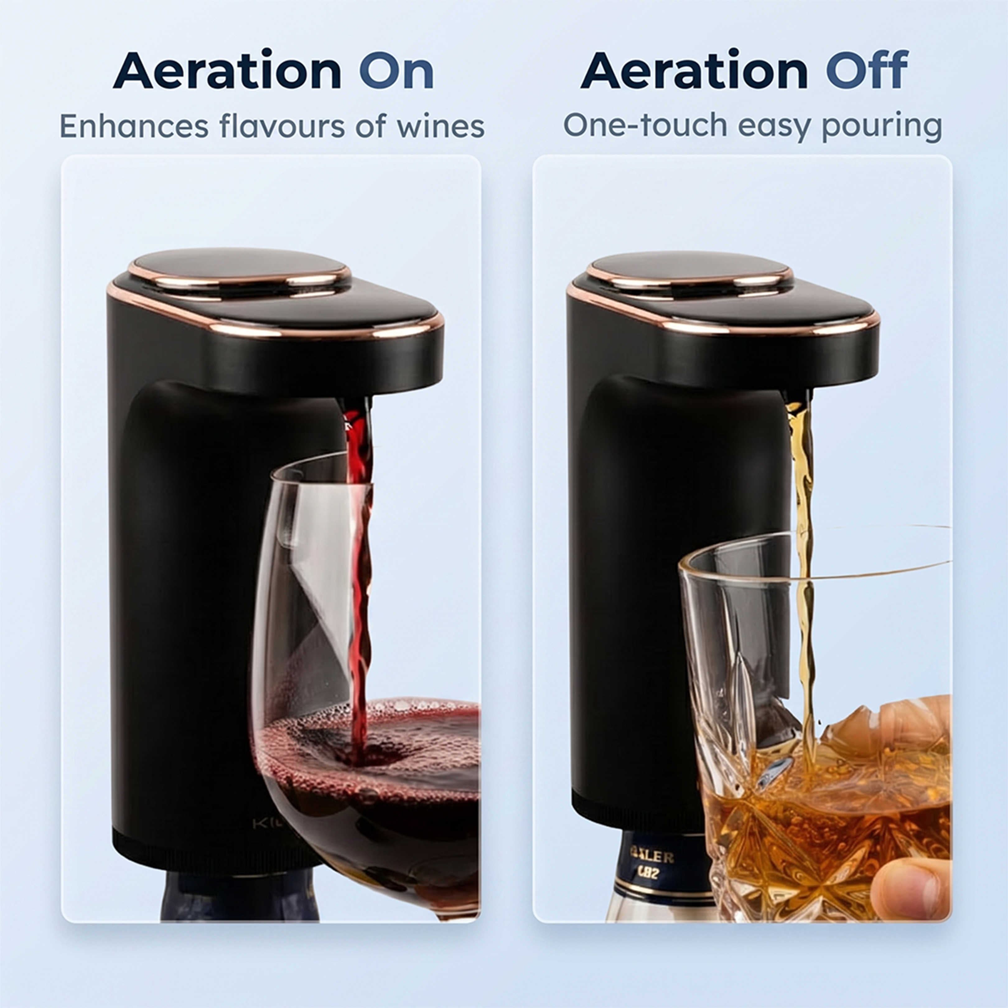 Alcohol Dispenser & Aerator AD-02