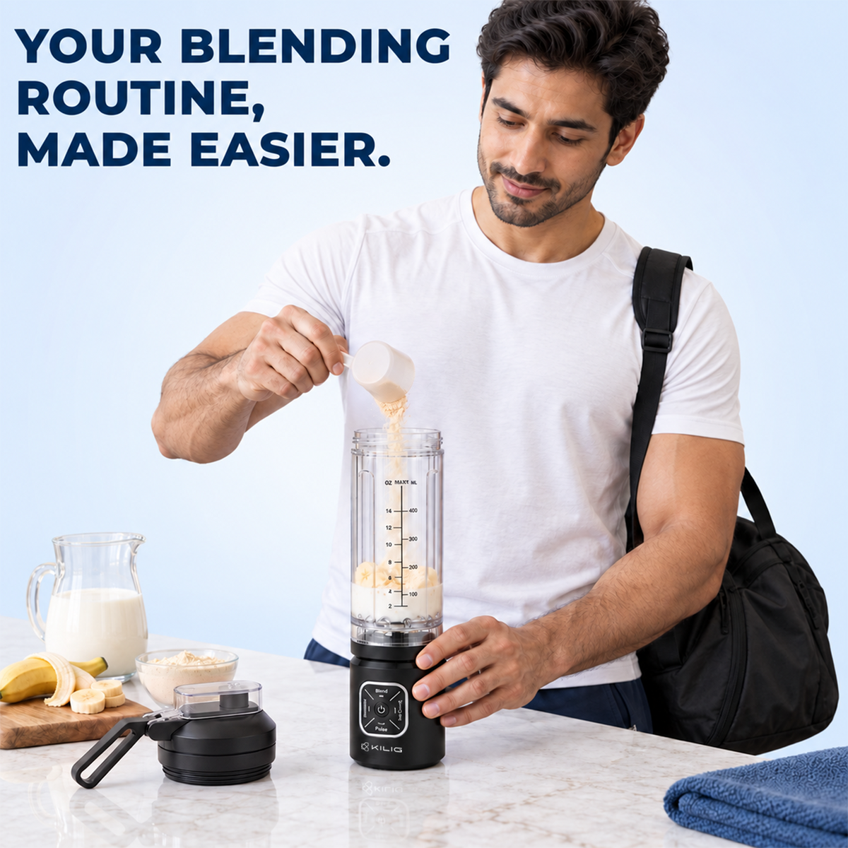 KILIG Vortex Blast Portable Blender