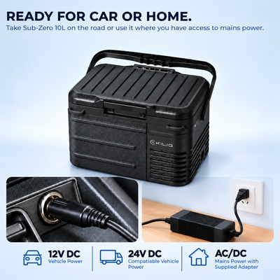 KILIG Sub-Zero 10L Portable Car Fridge