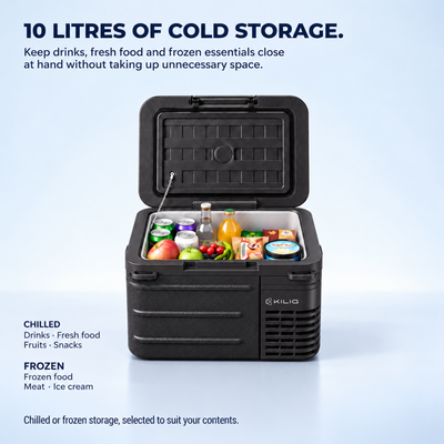 KILIG Sub-Zero 10L Portable Car Fridge