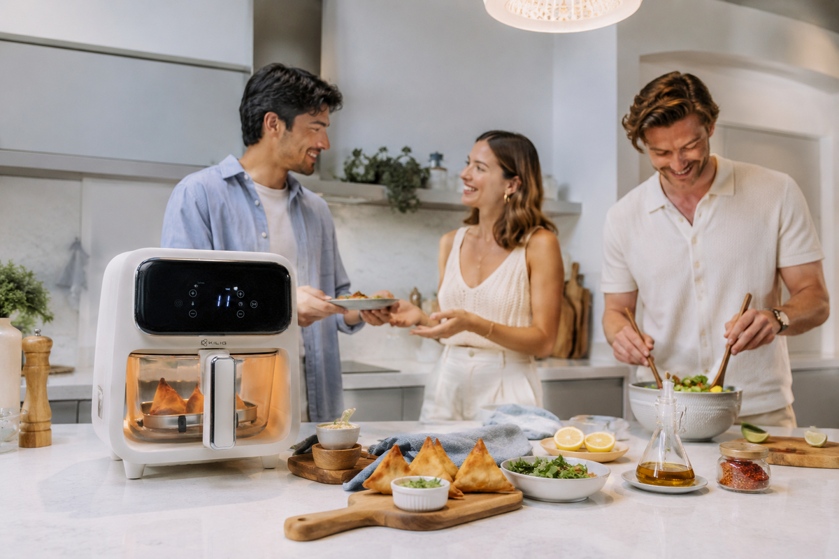 Meet StepChef™: The First Automated Multi-Stage Air Fryer Cooking Technology