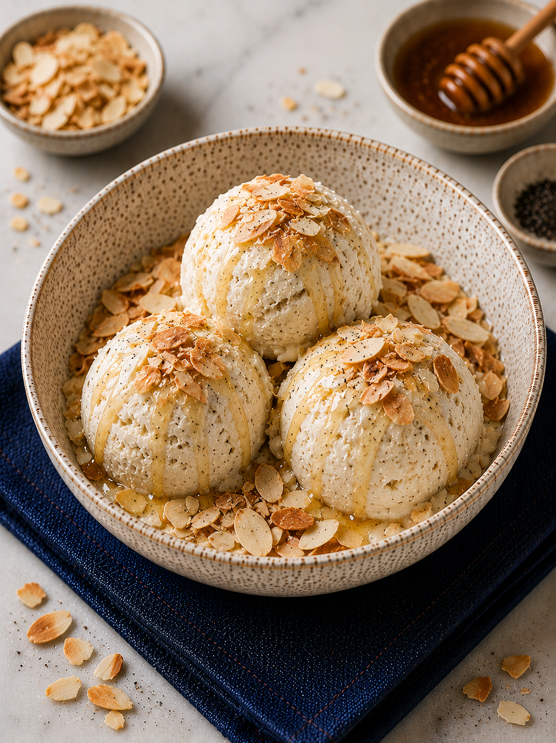 Almond Vanilla Bean Cream