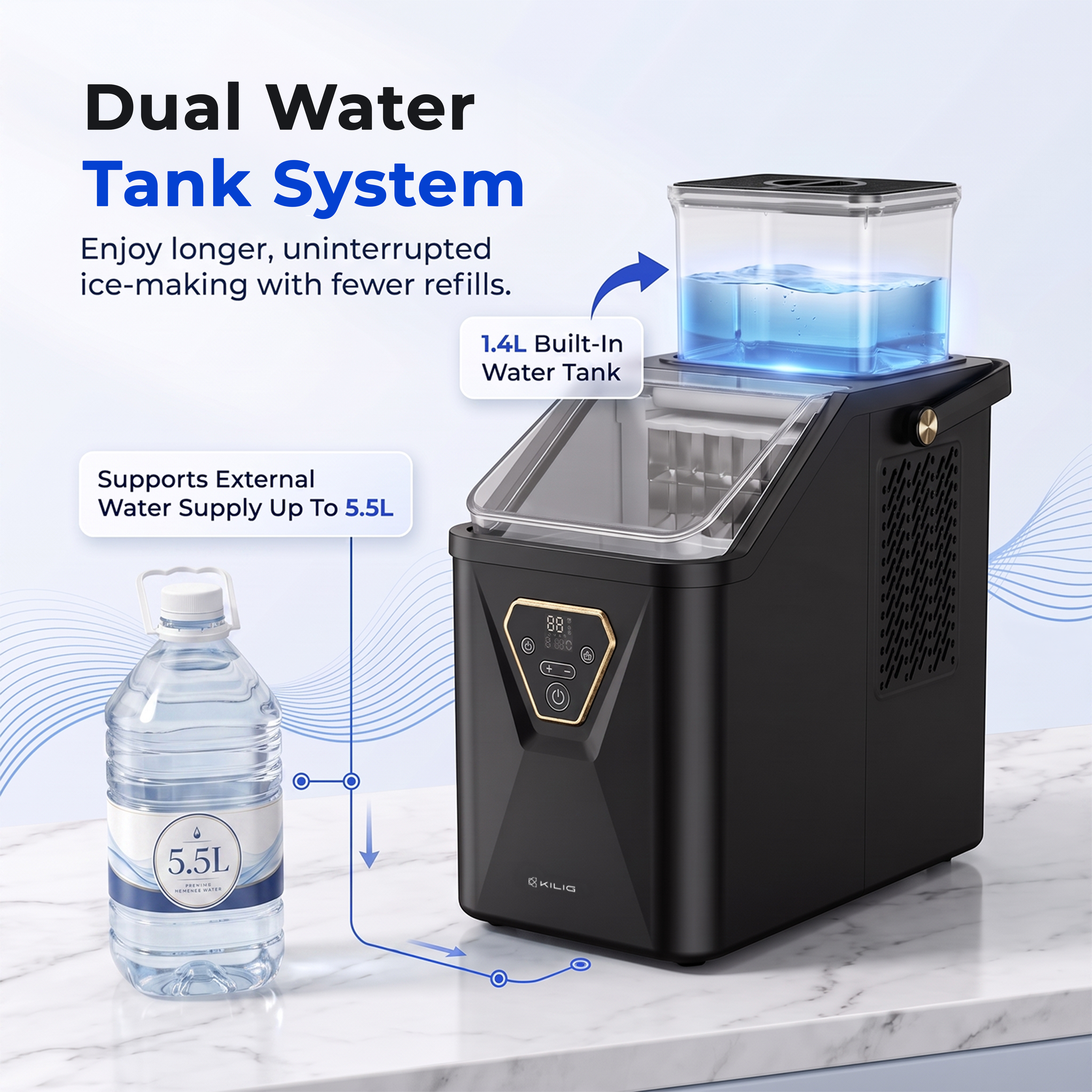 S02 Square Ice Maker
