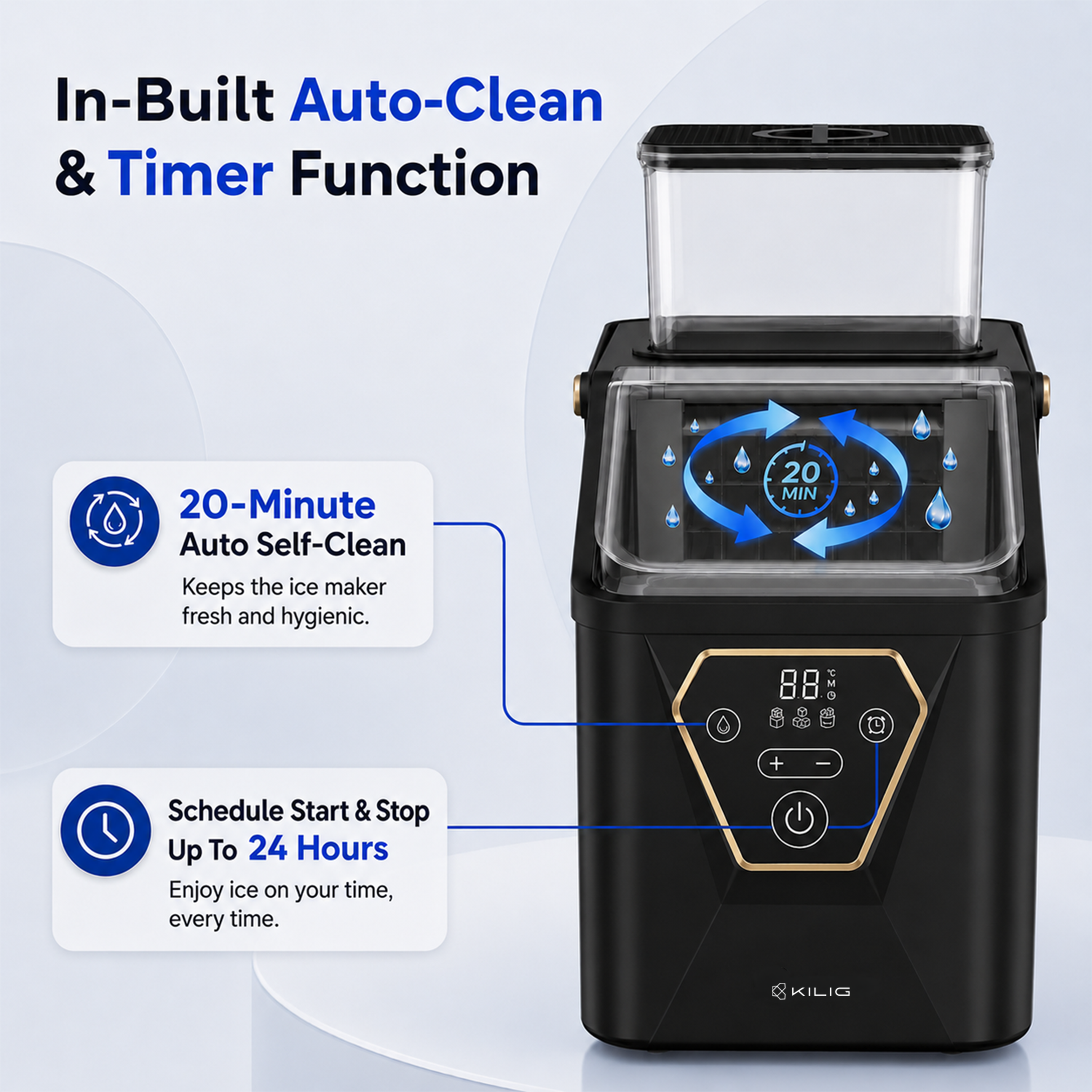 S02 Square Ice Maker