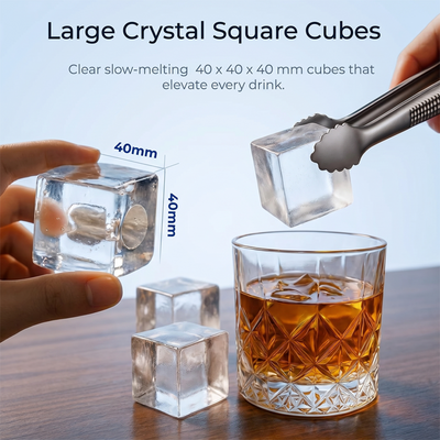 Kilig Q-01 Clear Ice Cube Maker