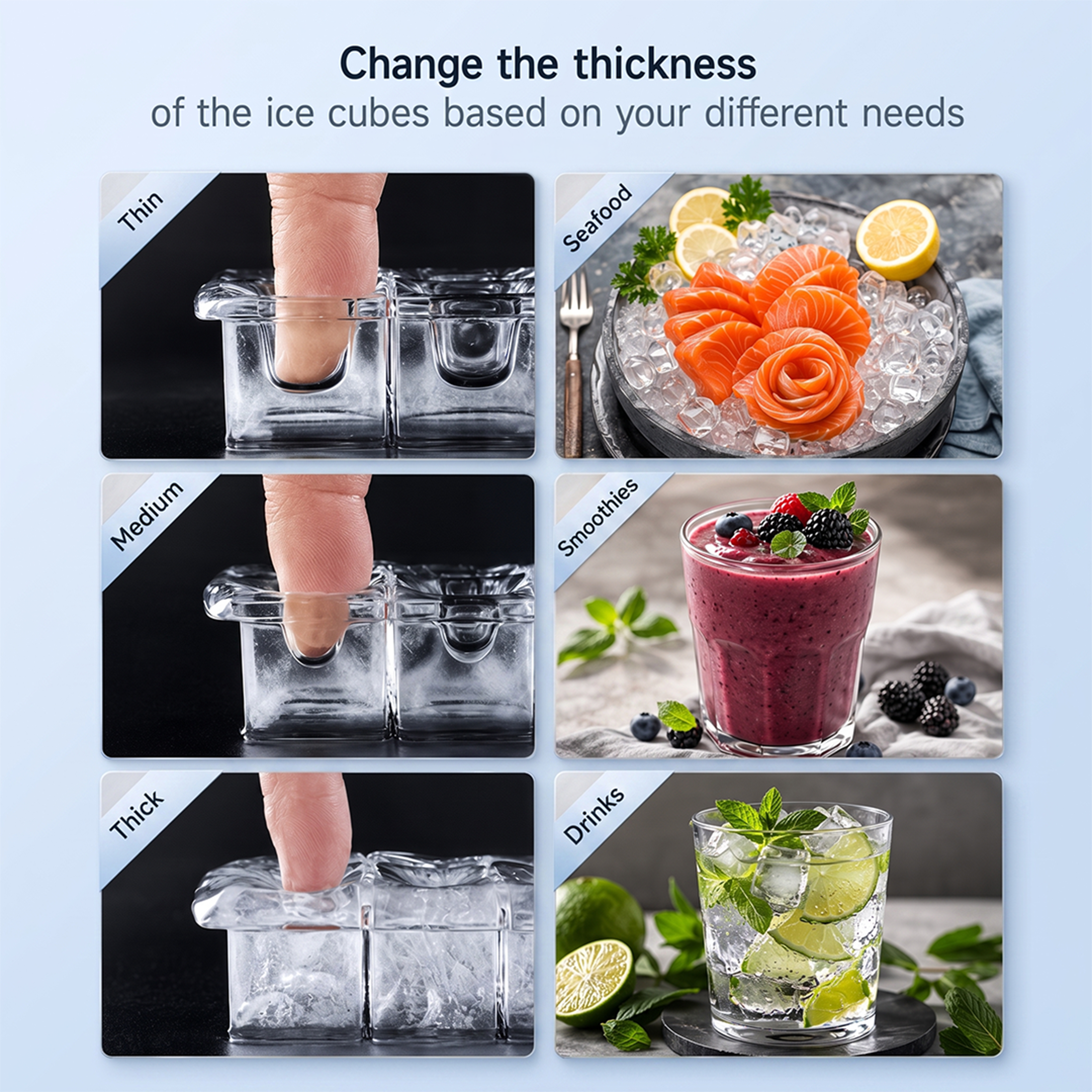 S01 Square Ice Maker