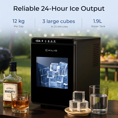 Kilig Q-01 Clear Ice Cube Maker