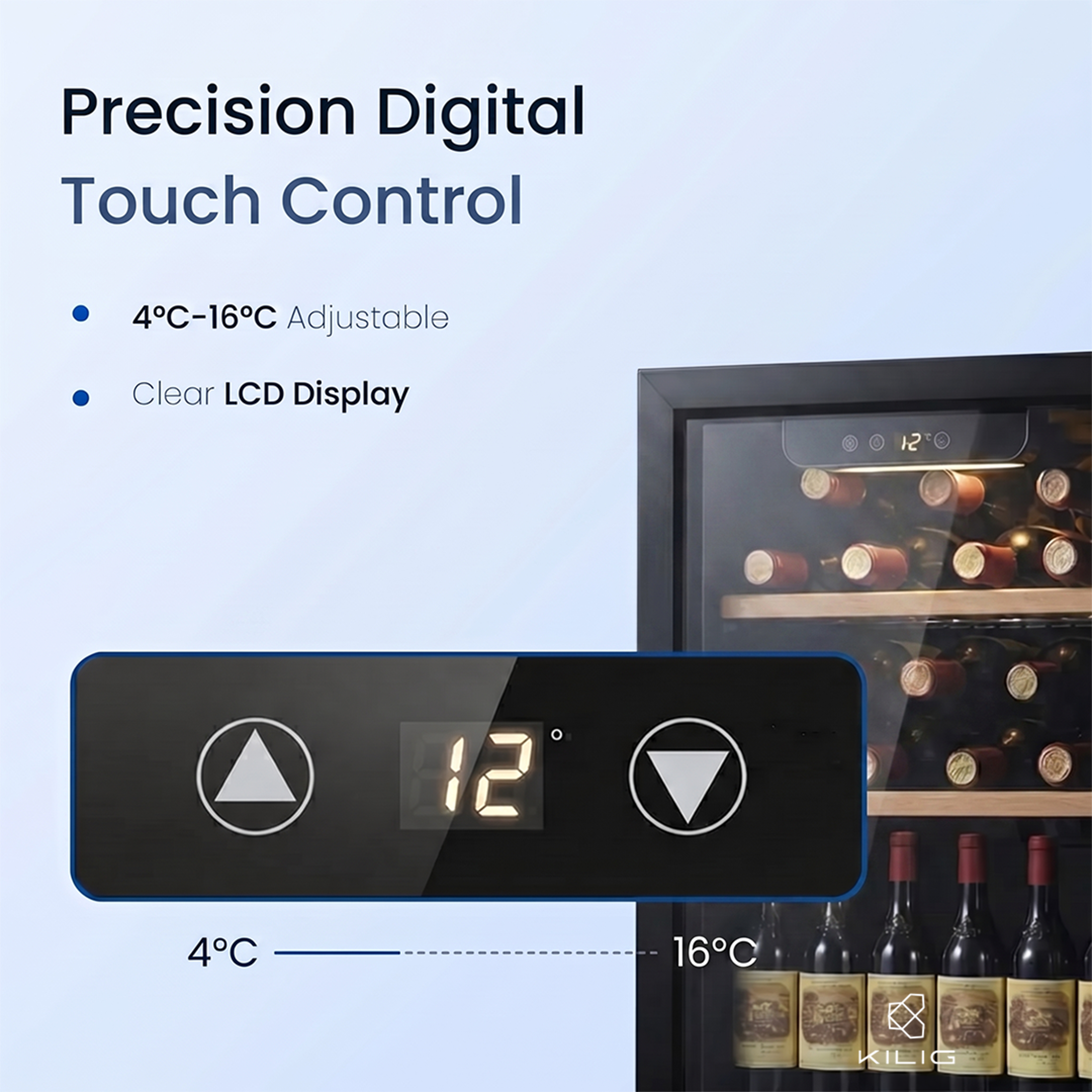 KILIG WC-48 Countertop Wine Cooler