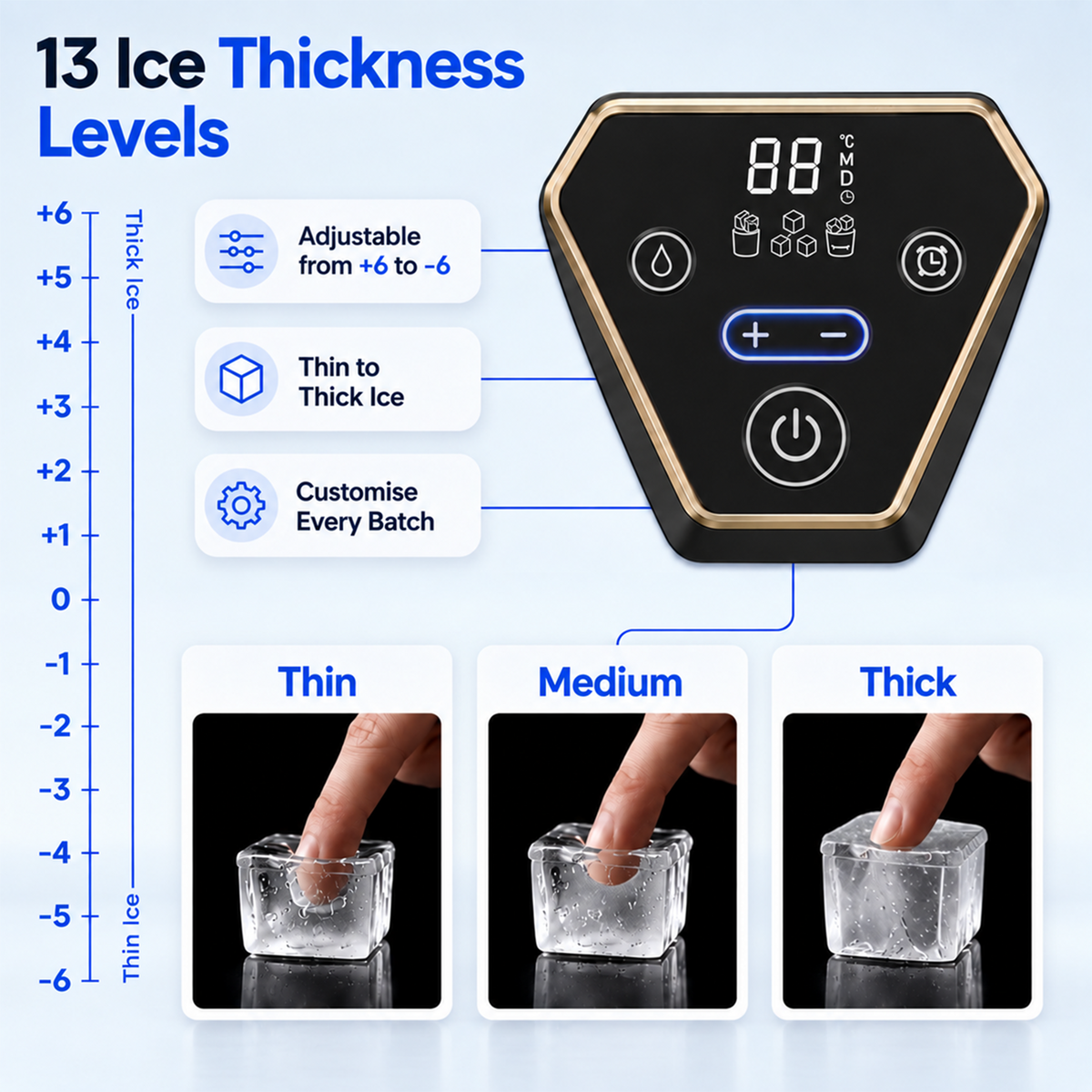 KILIG S02 Square Ice Maker