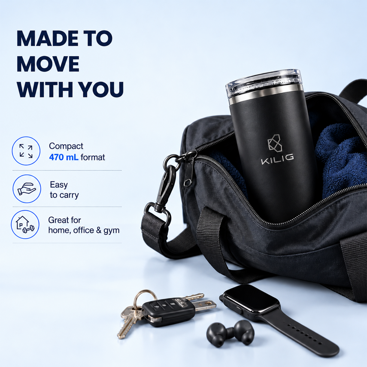 KILIG Vortex Blitz Add-On Stainless Steel Jar