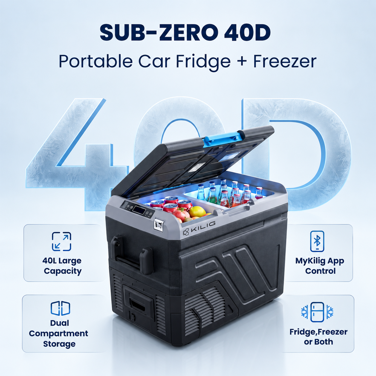 Subzero 40D Portable fridge-freezer