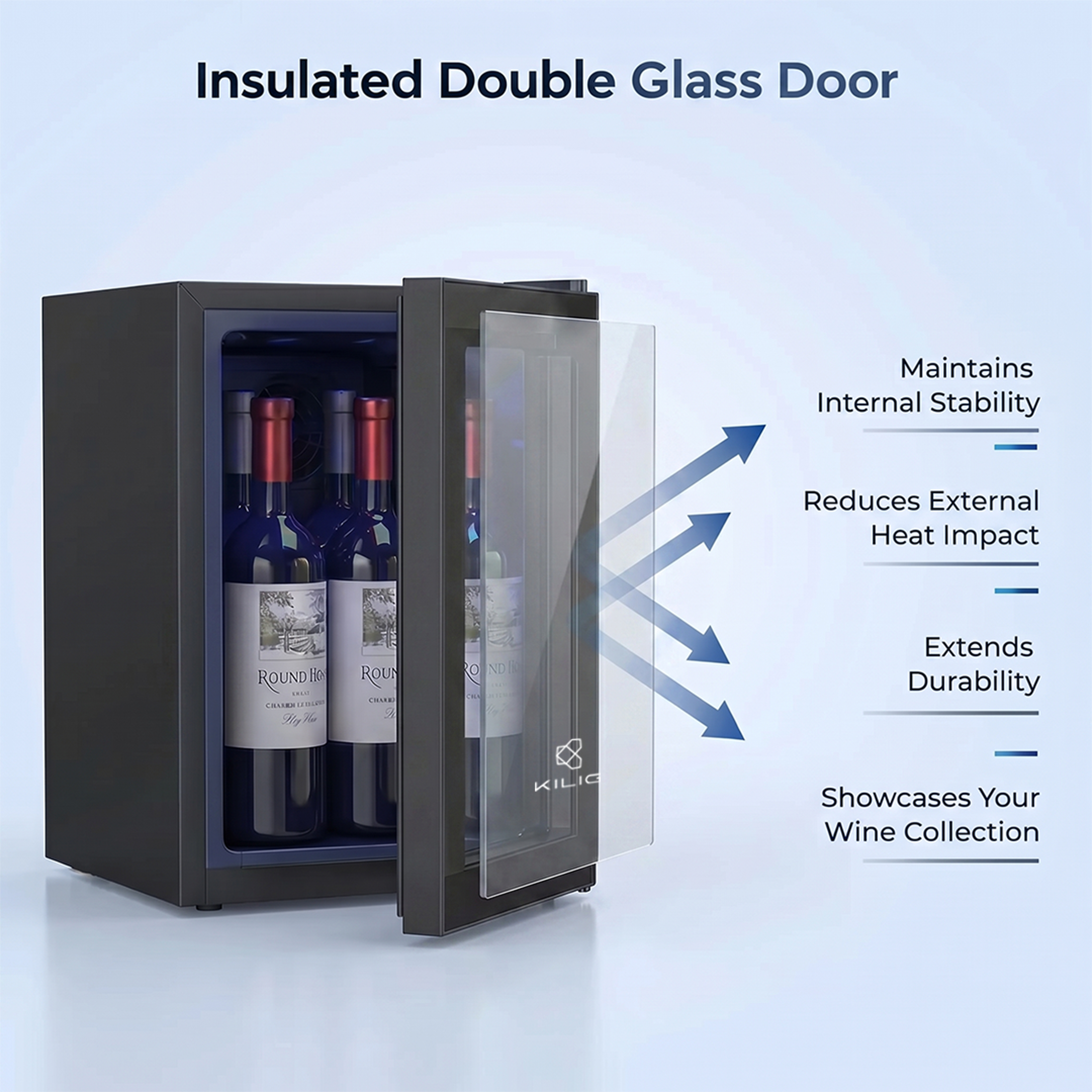 KILIG WC-18 Countertop Wine Cooler