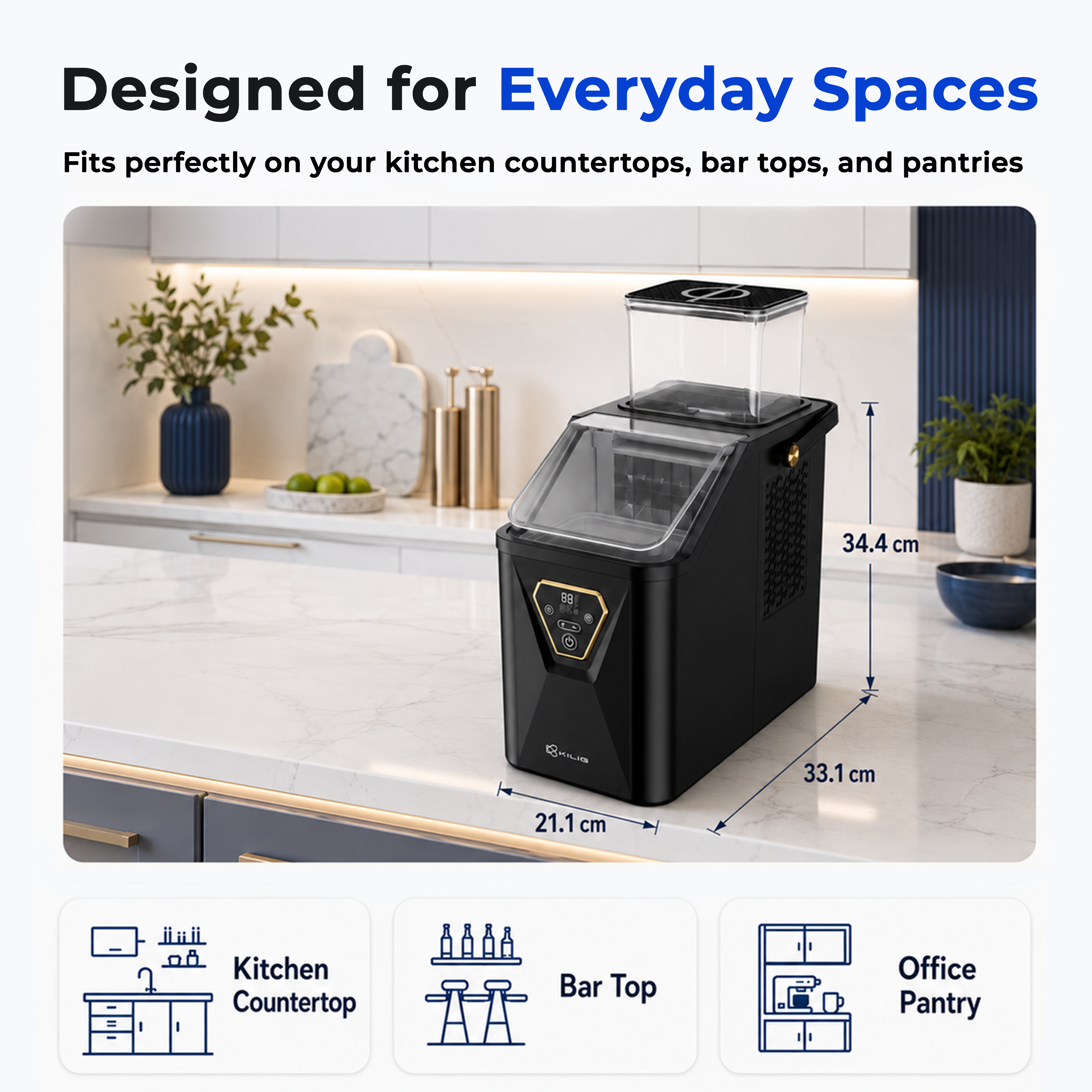 S02 Square Ice Maker