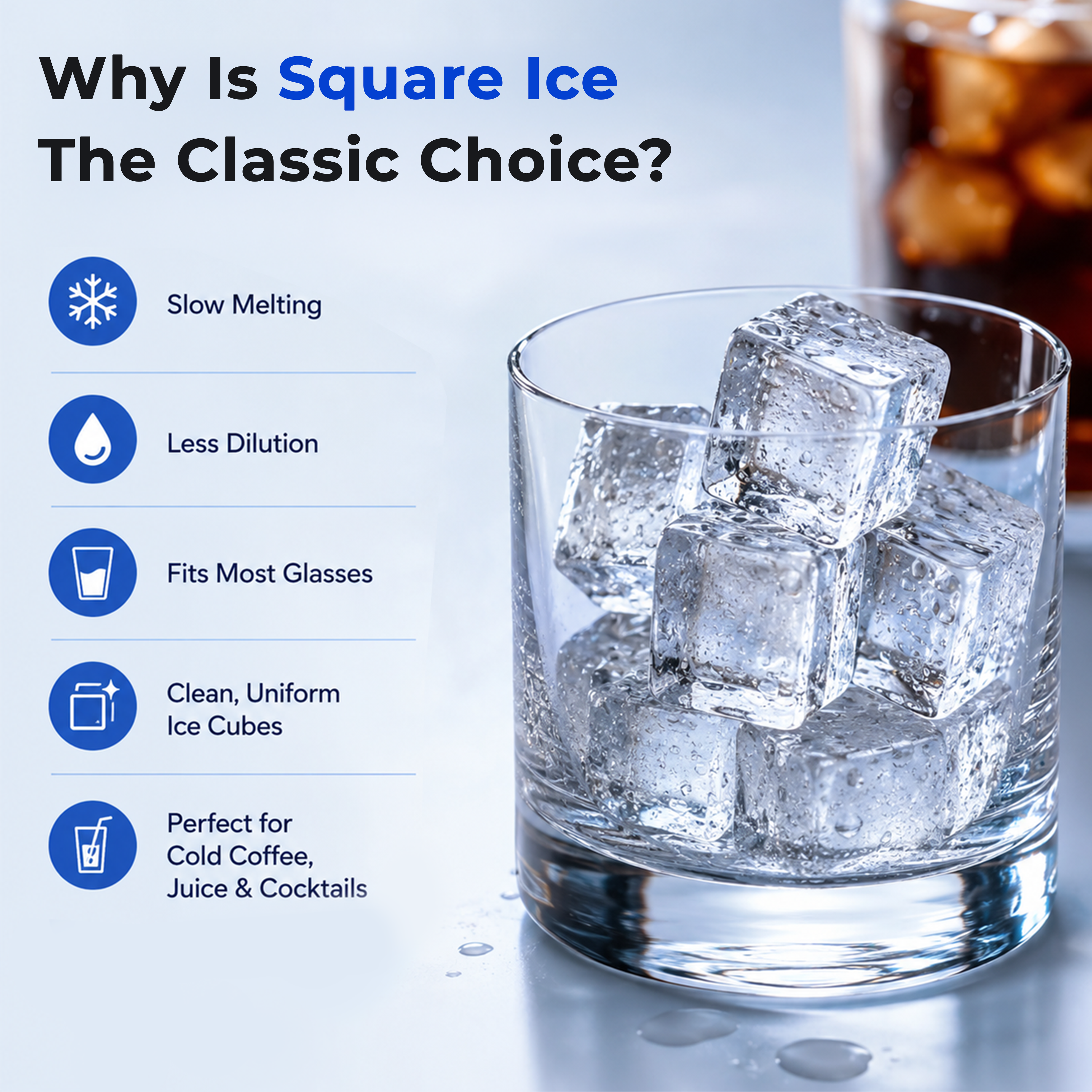 S02 Square Ice Maker