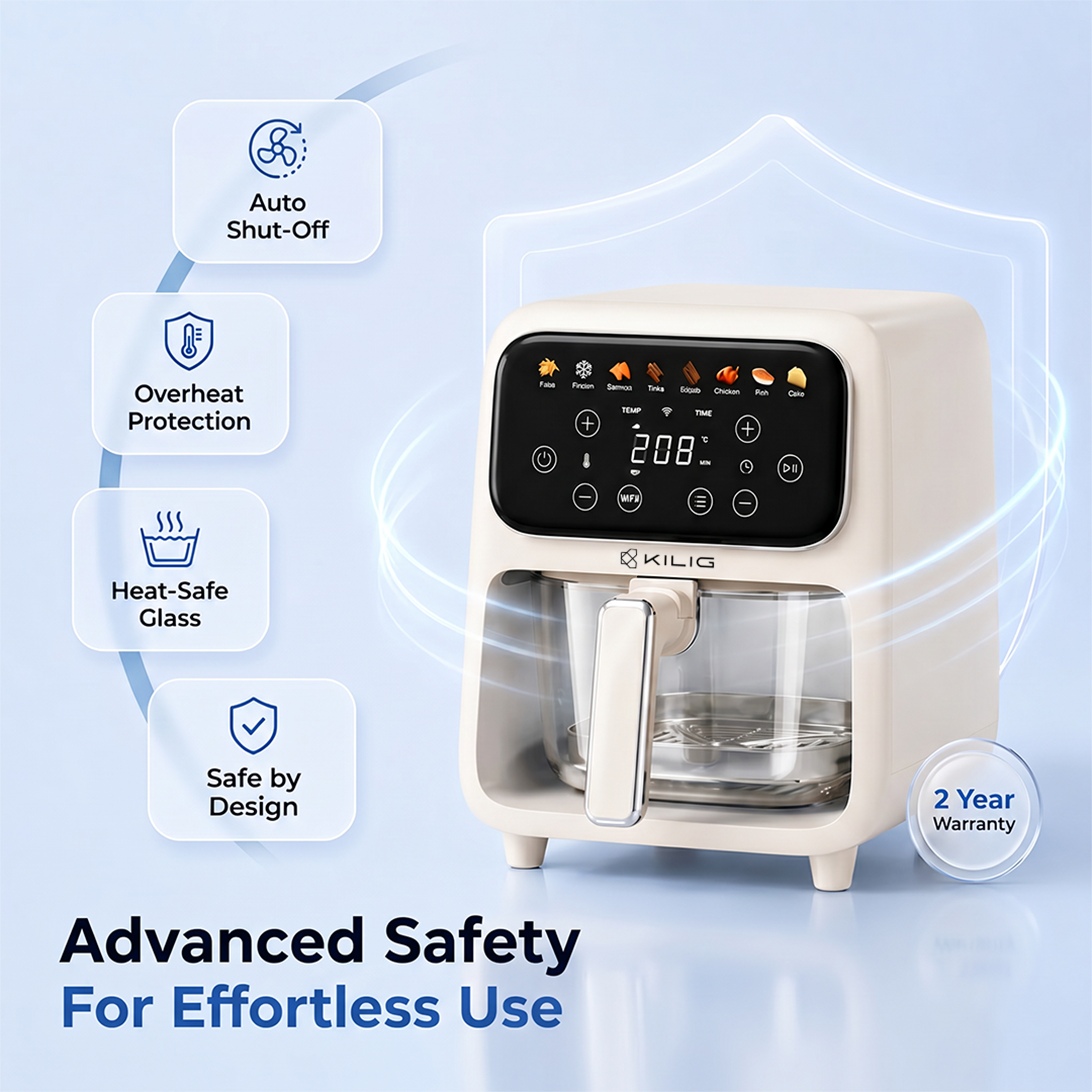 NEXA Core - Glass Air Fryer