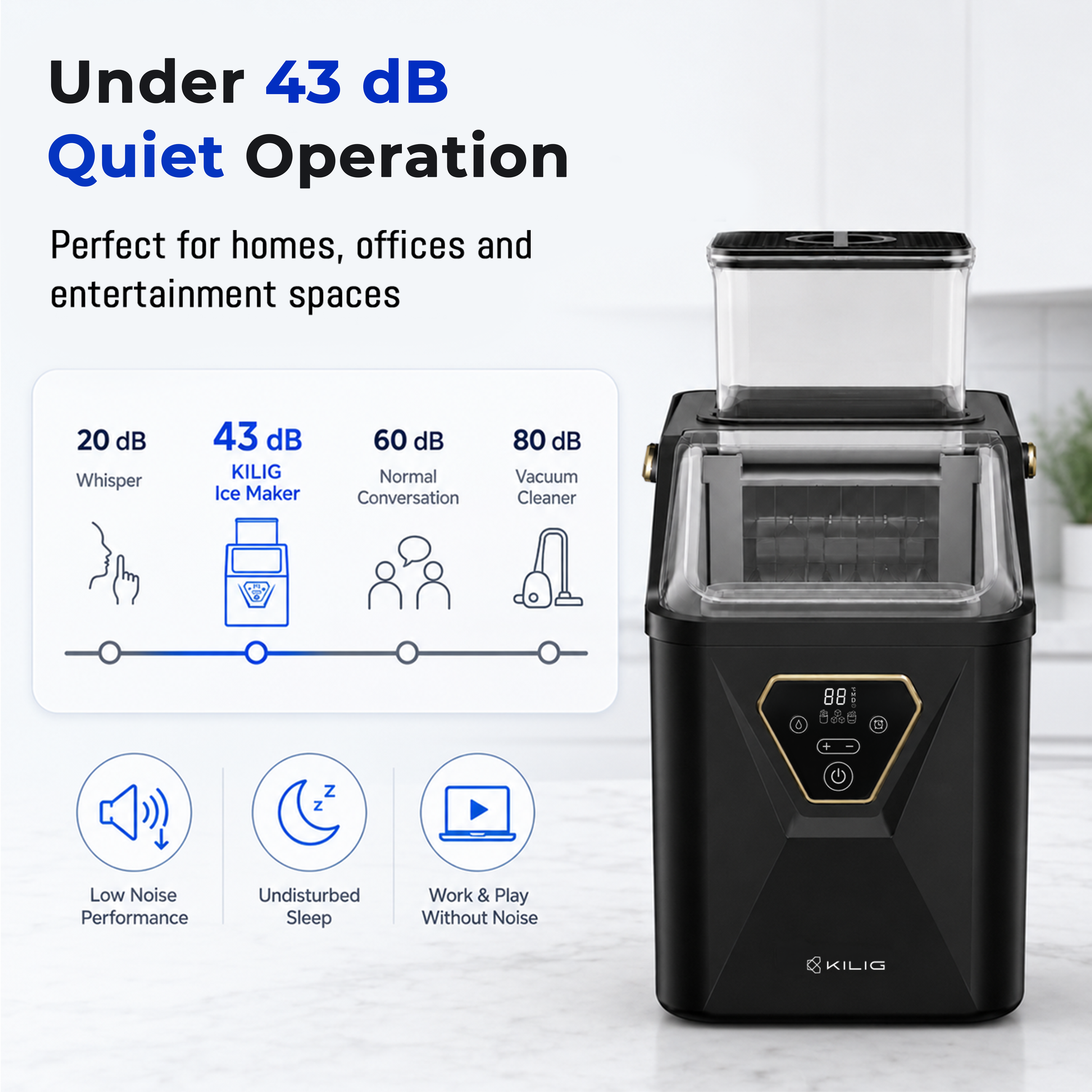 S02 Square Ice Maker