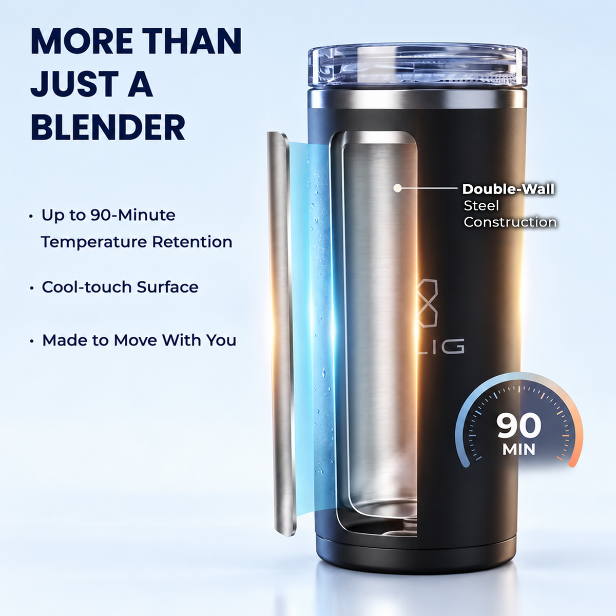 KILIG Vortex Blitz Add-On Stainless Steel Jar