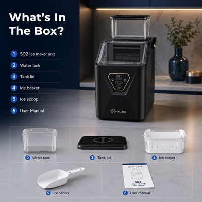 S02 Square Ice Maker