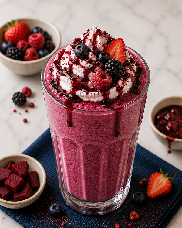 Berry Beet Protein Shake
