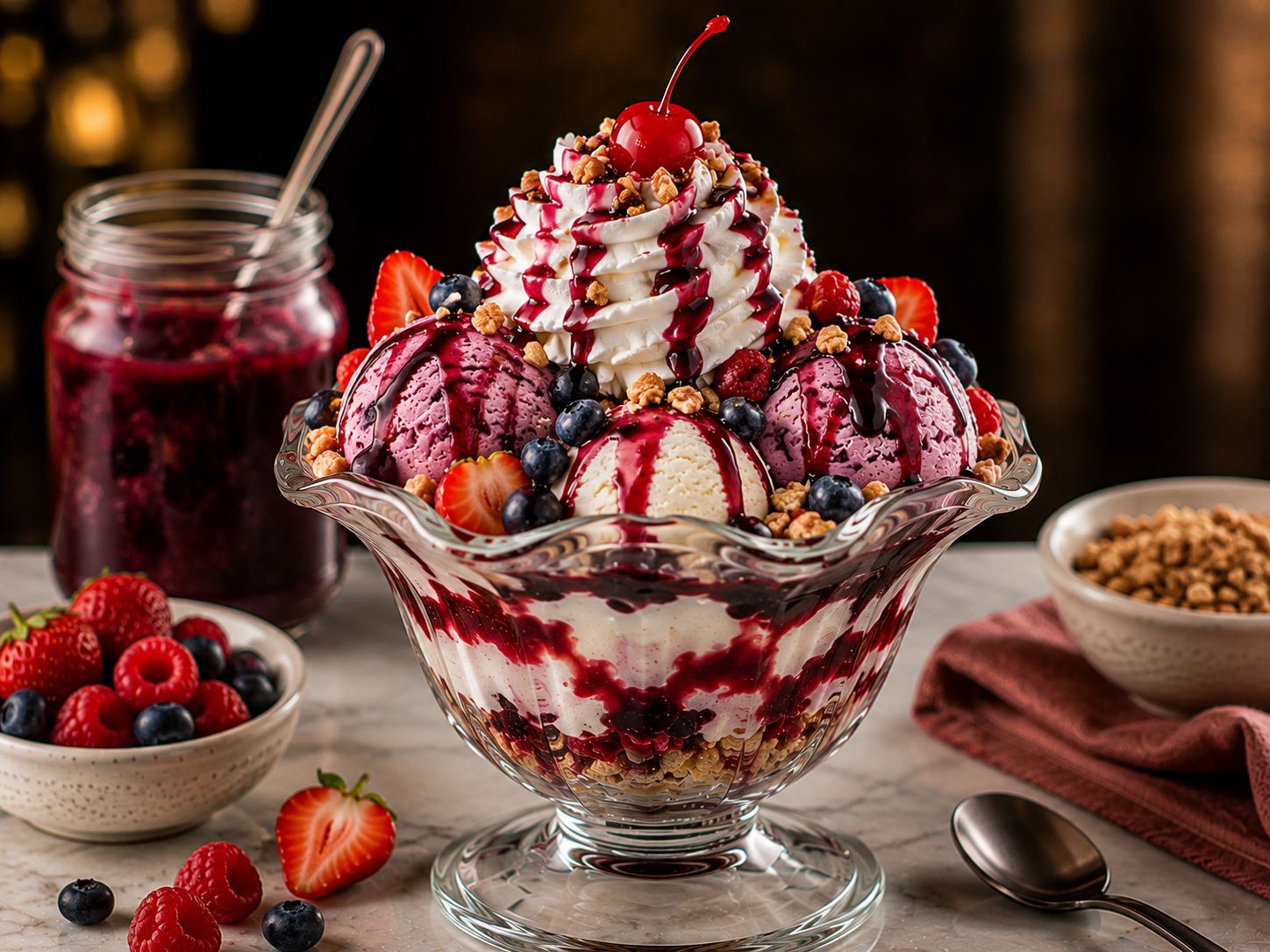 Berry Blast Sundae