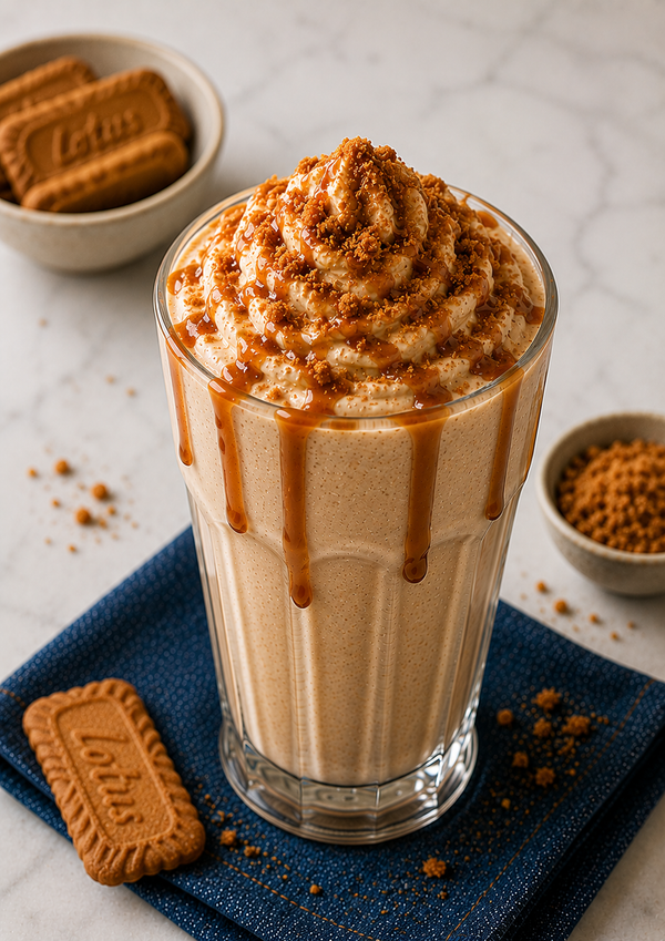 Caramel Biscuit Shake