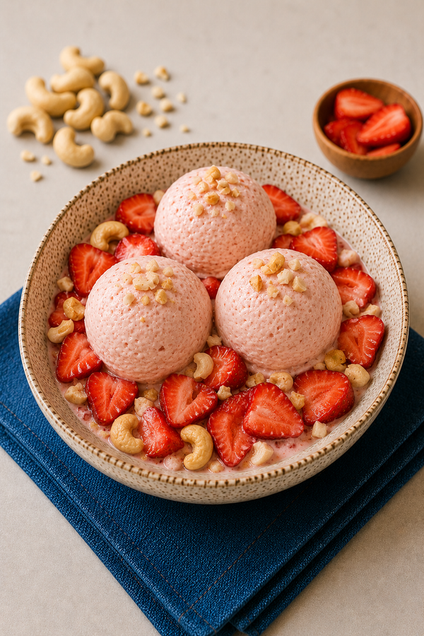 Cashew Strawberry Cream