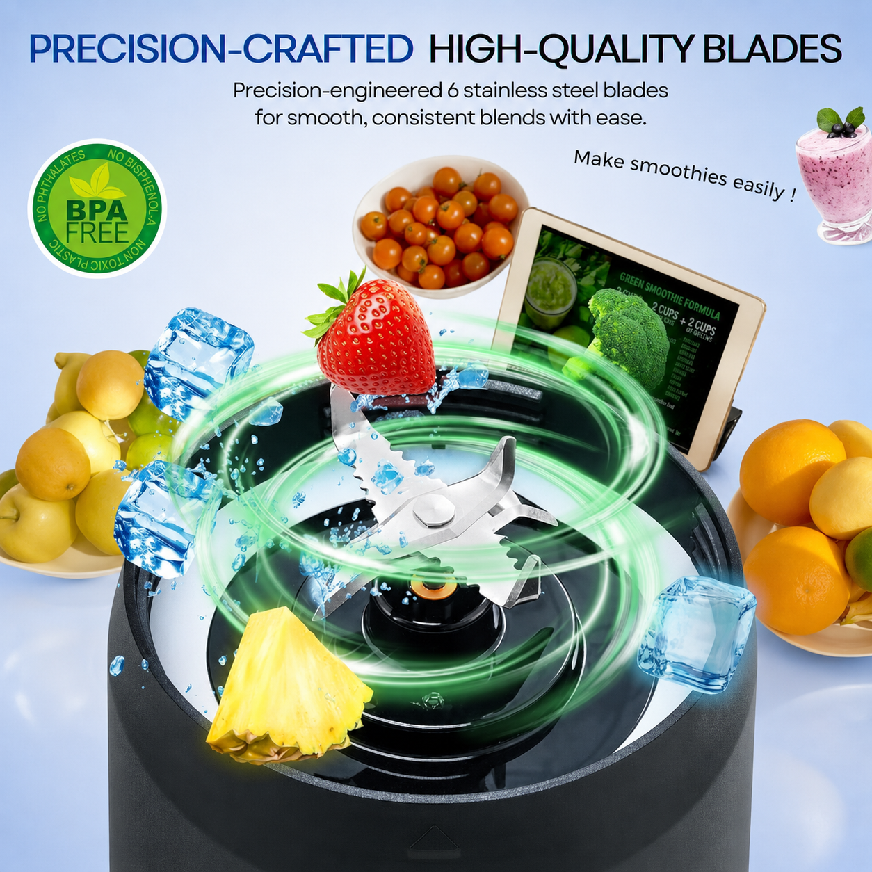 BL-01B Portable Rechargeable Blender