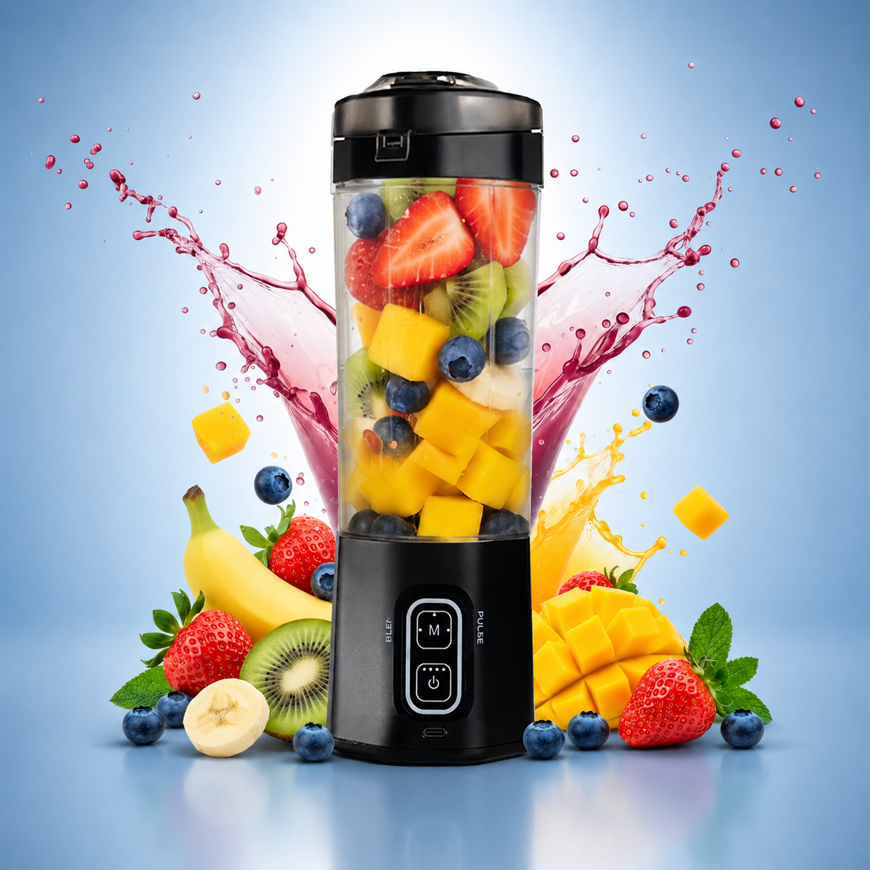 Vortex Next Portable Blender – Black
