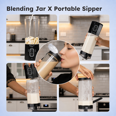 Vortex Next Portable Blender – Black