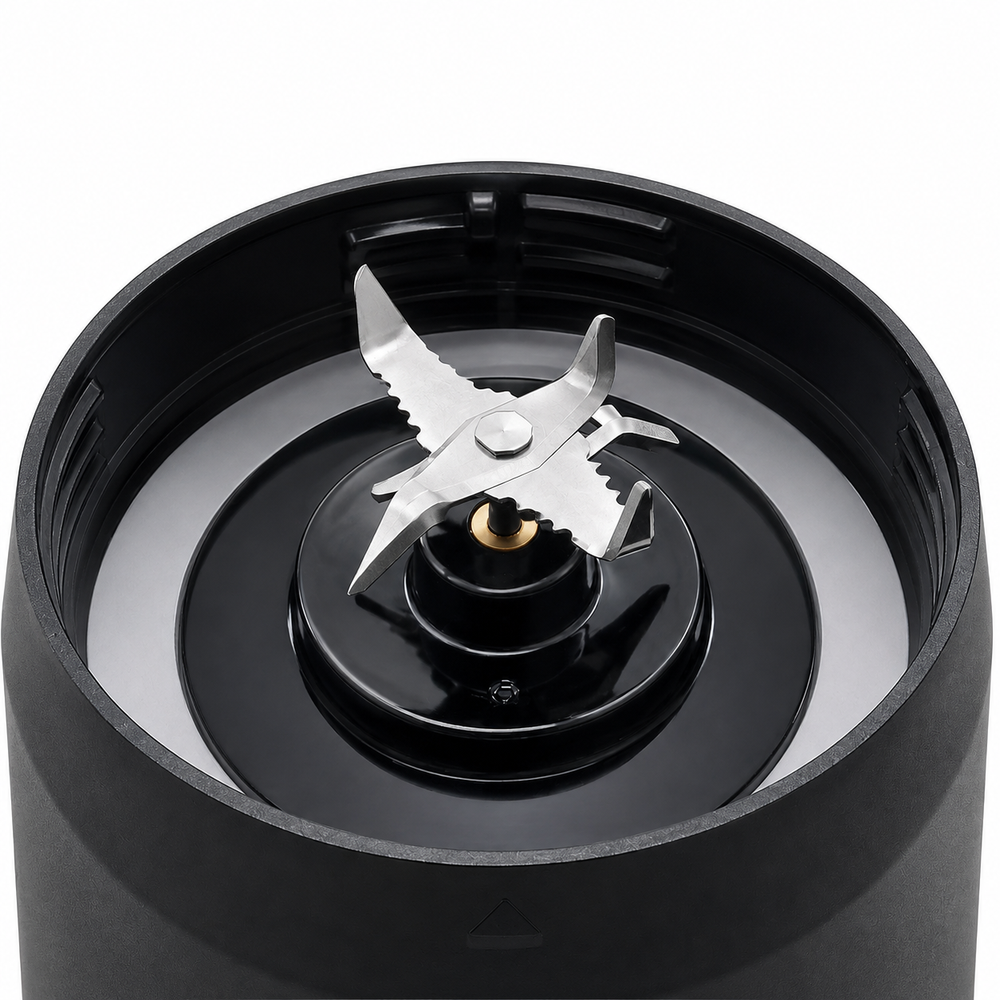 Vortex 22,000 RPM motor with six stainless-steel blades