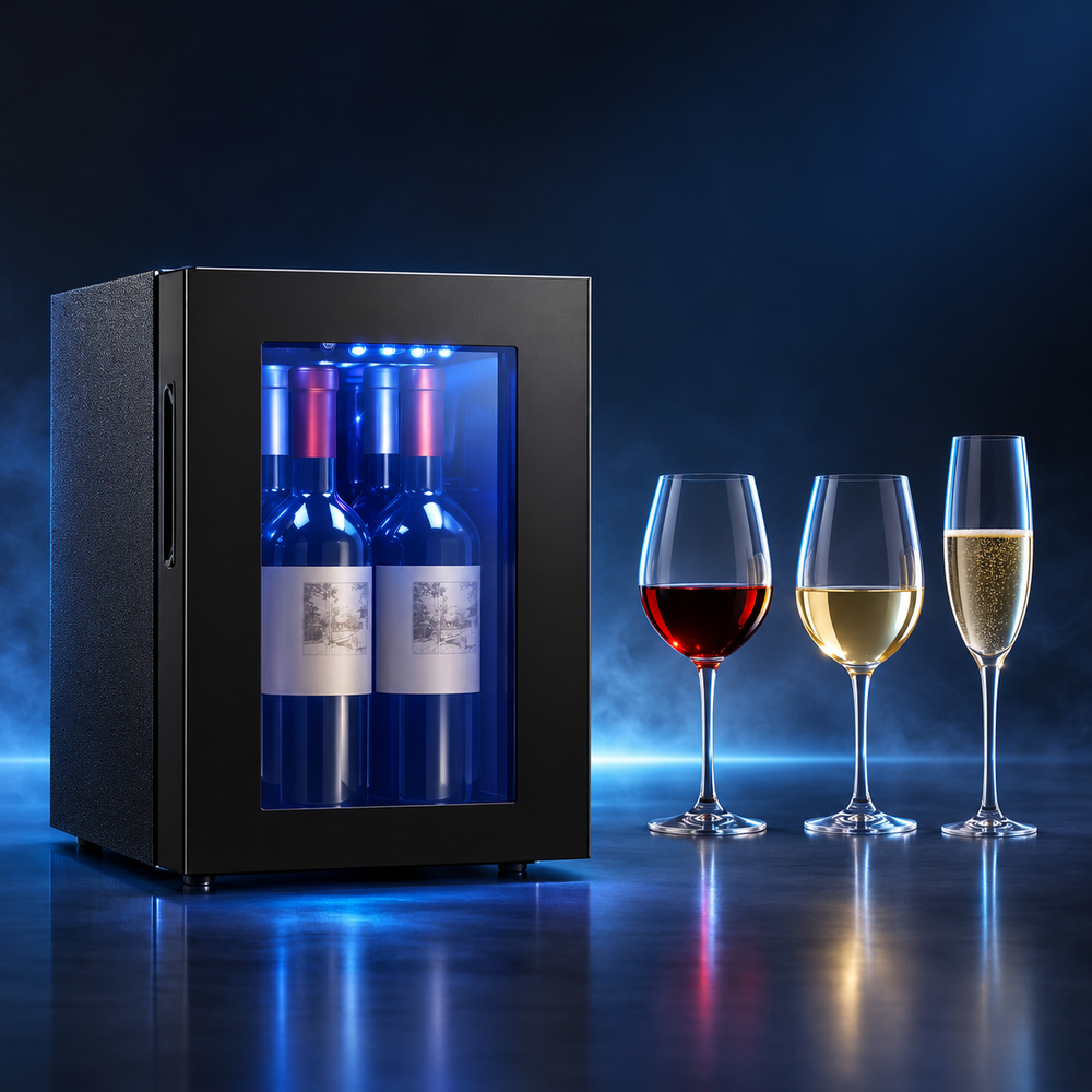 Ideal 18L Wine Storage — KILIG WC-18 Countertop Wine Cooler