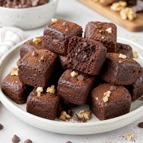 Protein Brownie Bites