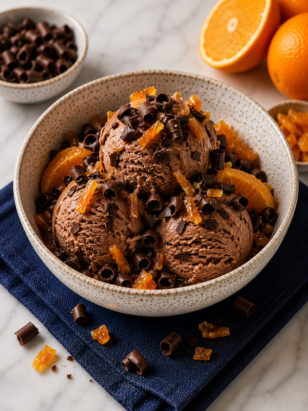 Chocolate Orange Ice Cream