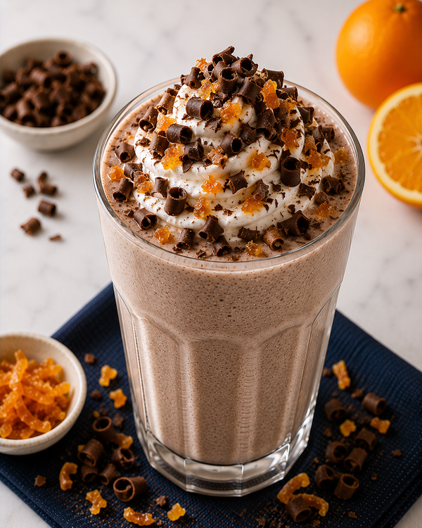 Chocolate Orange Yogurt Cream