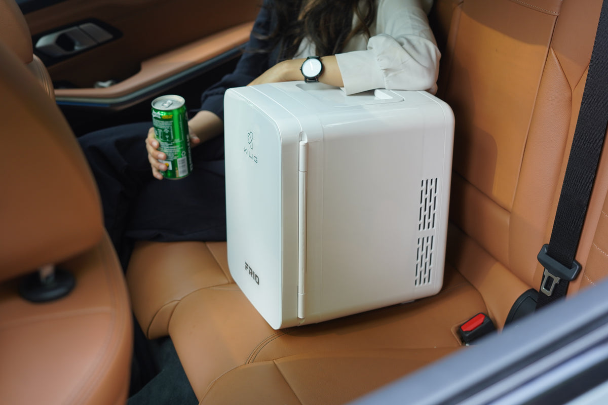 KILIG Frio 10L mini fridge with tempered glass door