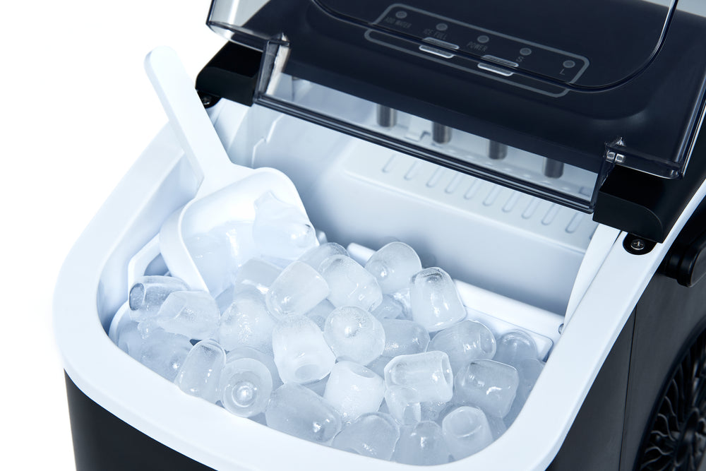 H01 producing 9 bullet ice cubes in 6-10 minutes