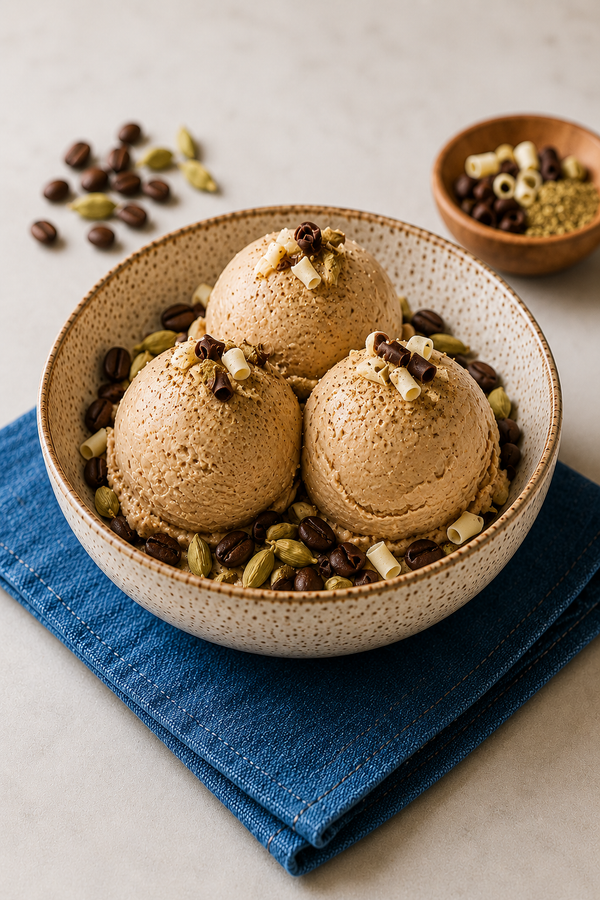 Espresso Cardamom Gelato