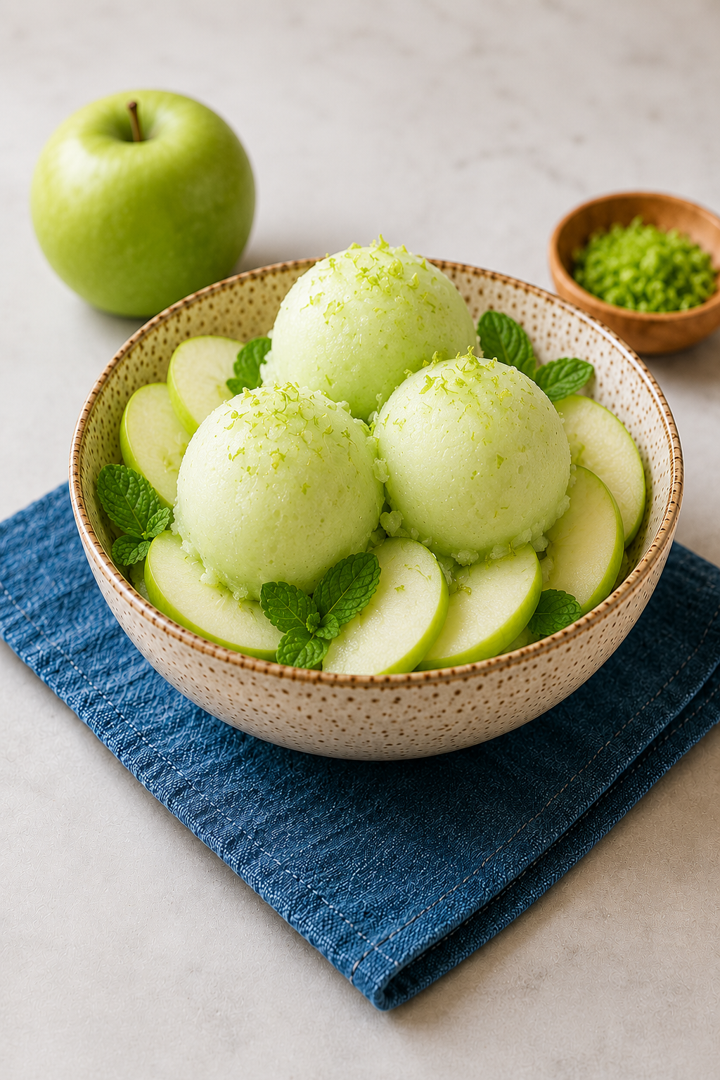 Green Apple Mint Sorbet