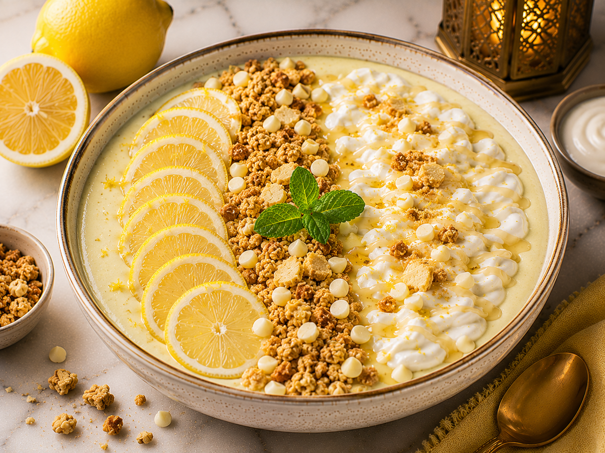 Lemon Cheesecake Yogurt Cream