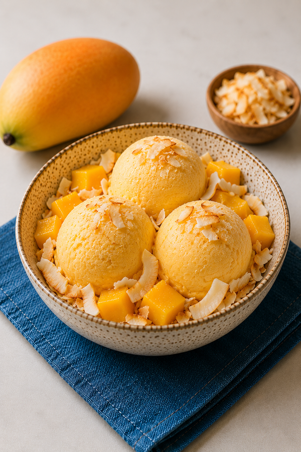 Mango Coconut Sorbet
