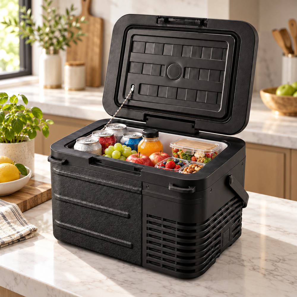 Carrying the Sub-Zero 10L by its built-in handle