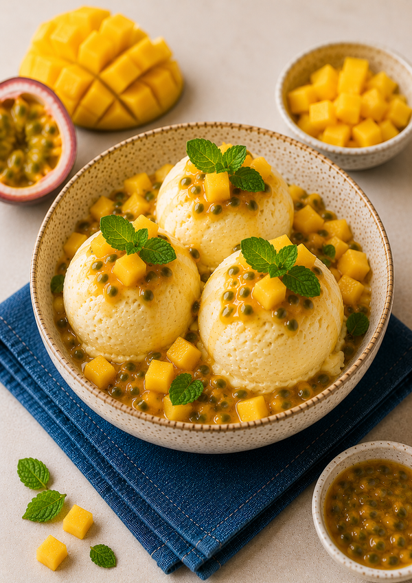 Passion Fruit Mango Cream
