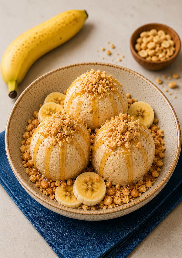 Peanut Butter Banana Protein Cream