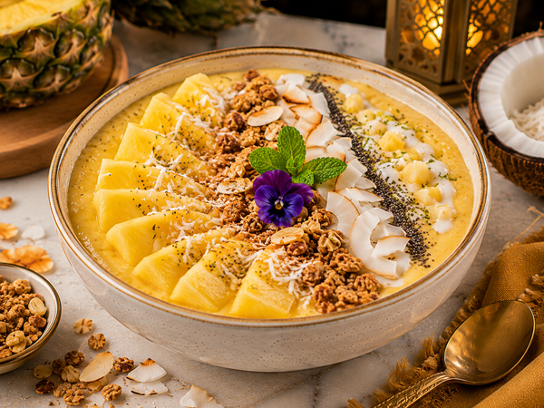 Pineapple Coconut Smoothie Bowl