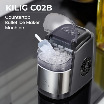 Kilig C02B Countertop Ice Maker Machine